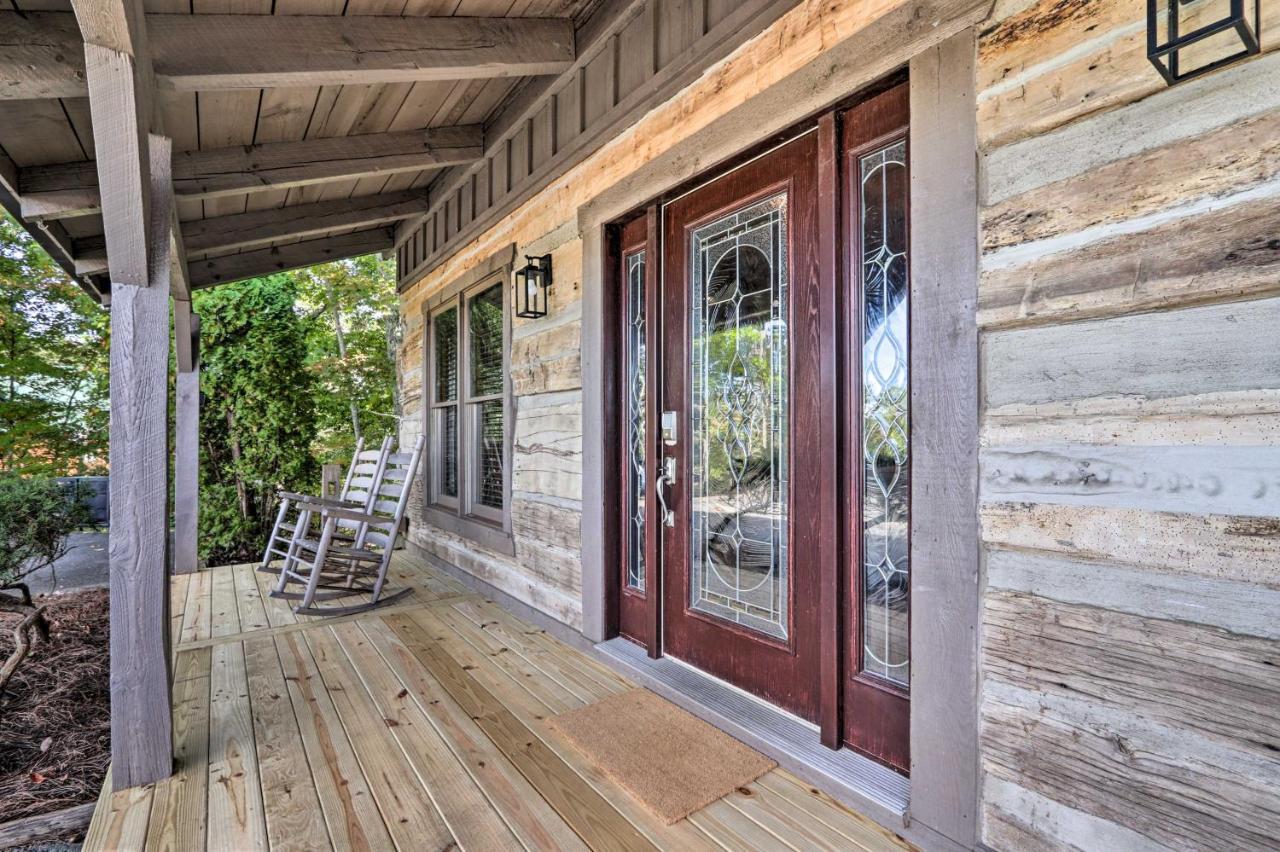 Upscale Gatlinburg Cabin Deck, Fire Pit And Hot Tub Ngoại thất bức ảnh